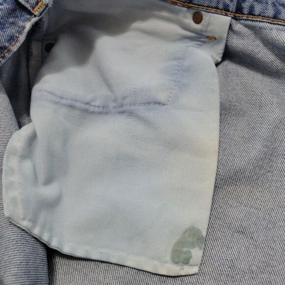 1996 Vintage Levi's Jeans Size 24 W42" x L26" Levi's 522 Tapered Fit Tapered Leg - Picture 12 of 13